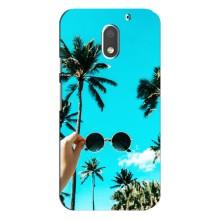 Силіконовий чохол з КАРТИНКАМИ літо для Motorola MOTO E3 (AlphaPrint) (Погляд літо)