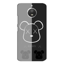 Чохли для Motorola MOTO E4 - Bearbrick Louis Vuitton (PREMIUMPrint) (БеарБрік очі)