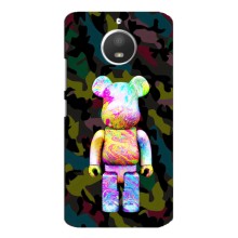 Чохли для Motorola MOTO E4 - Bearbrick Louis Vuitton (PREMIUMPrint) (Яскравий Bearbrick)