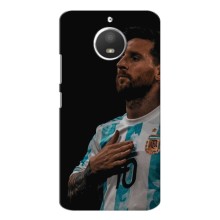 Чехлы Лео Месси Аргентина для Motorola Moto E4 (Месси Капитан)