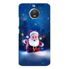 Чехлы на Новый Год Motorola MOTO E4 – Маленький Дед Мороз