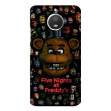 Чехлы Пять ночей с Фредди для Моторола Мото Е4 (Freddy)