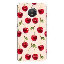 Чохли з фруктами для Motorola MOTO E4 (VPrint) (Черешня)