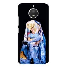 Чехлы с футболистом Ерлинг Холанд для Motorola MOTO E4 (AlphaPrint) – футболист Холанн