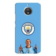 Чехлы с футболистом Ерлинг Холанд для Motorola MOTO E4 (AlphaPrint) – Холанд Манчестер Сити