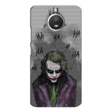 Чехлы с картинкой Джокера на Motorola Moto E4 – Joker клоун