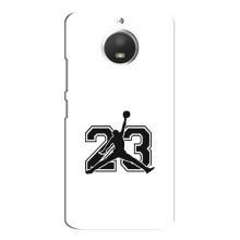 Чехлы для Motorola MOTO E4 - с картинкой JORDAN (AlphaPrint) – Jordan 23