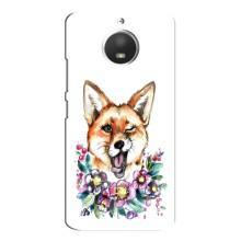 Чохли з картинкою Лисичка для Motorola MOTO E4 (VPrint) – Весела лисичка