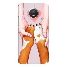 Чохли з собаками для Motorola MOTO E4 (VPrint) (Любовь до собак)