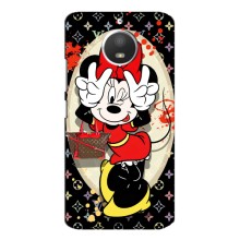 Чохол Disney Mouse Motorola MOTO E4 (PREMIUMPrint) (Мінні peace)