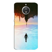 Чохол з людиною павуком для Motorola MOTO E4 - (AlphaPrint) (Людина павук)