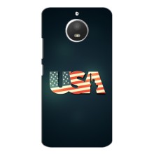 Чехол Флаг USA для Motorola Moto E4 – USA