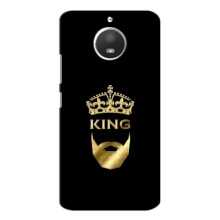 Чохол (Корона на чорному фоні) для Мото Е4 – KING