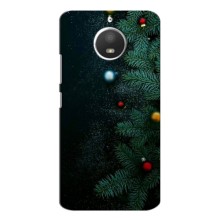 Чехол Новогодняя Елка на Motorola Moto E4 (Елка)
