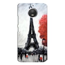 Чохол Ейфелева Вежа Motorola MOTO E4 - (AlphaPrint) (Вежа в Парижі)
