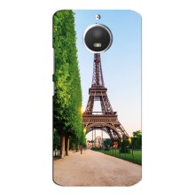 Чохол Ейфелева Вежа Motorola MOTO E4 - (AlphaPrint) (Дорога до Парижу)