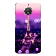 Чохол Ейфелева Вежа Motorola MOTO E4 - (AlphaPrint) (Париж Башня)