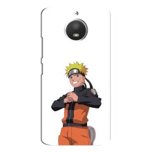 Чехлы с принтом Наруто на Motorola MOTO E4 (Радосный Наруто)