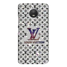 Чехол Стиль Louis Vuitton на Motorola MOTO E4 (Яркий LV)