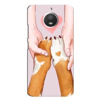 Чехол (ТПУ) Милые собачки для Motorola Moto E4 (Любовь к собакам)