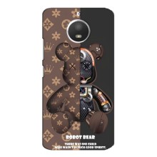 Крутые Чехлы Луи Виттон для Motorola MOTO E4 (AlphaPrint) (Медведь Луи Витон)