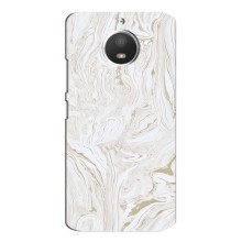 Мраморний чехол на Motorola MOTO E4 (VPrint) (Білий мрамор)