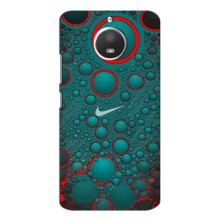 Силиконовый Чехол на Motorola MOTO E4 с картинкой Nike – Найк зеленый