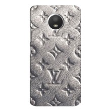 Текстурный Чехол Louis Vuitton для Моторола Мото Е4 – Бежевый ЛВ