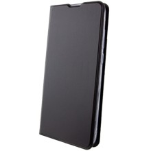 Шкіряний чохол книжка GETMAN Elegant (PU) для Motorola Moto E40 – Чорний