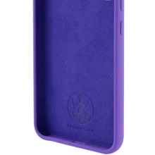 Чехол Silicone Cover Lakshmi Full Camera (AAA) для Motorola Moto E40 – Фиолетовый