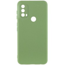Чохол Silicone Cover Lakshmi Full Camera (A) для Motorola Moto E40 – Зелений