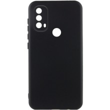 Чехол Silicone Cover Lakshmi Full Camera (A) для Motorola Moto E40 – Черный