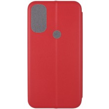 Кожаный чехол (книжка) Classy для Motorola Moto E40 – Красный