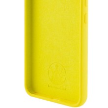 Чохол Silicone Cover Lakshmi Full Camera (AAA) для Motorola Moto E40 – Жовтий
