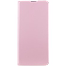 Шкіряний чохол книжка GETMAN Elegant (PU) для Motorola Moto E40 – Рожевий