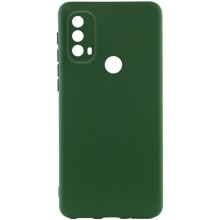 Чехол Silicone Cover Lakshmi Full Camera (A) для Motorola Moto E40 – Зеленый