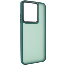 Чехол TPU+PC Lyon Frosted для Motorola Moto E40 (Green)