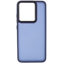 Чехол TPU+PC Lyon Frosted для Motorola Moto E40 – Navy Blue