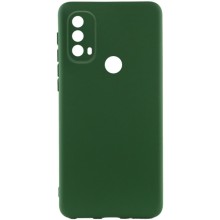 Чехол Silicone Cover Lakshmi Full Camera (A) для Motorola Moto E40 (Зеленый)