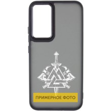 Накладка Oprint Скандинавия White для Motorola Moto E40 – Black