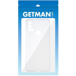 TPU чехол GETMAN Ease logo усиленные углы Full Camera для Motorola Moto E40 / E30