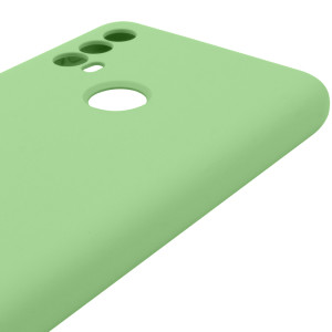 Чехол Silicone Cover Lakshmi Full Camera (AAA) для Motorola Moto E40 – Мятный