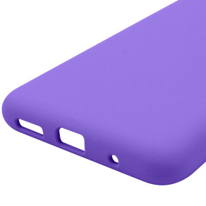 Чехол Silicone Cover Lakshmi Full Camera (AAA) для Motorola Moto E40 – Фиолетовый