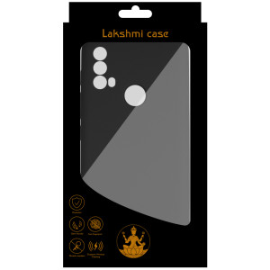 Чехол Silicone Cover Lakshmi Full Camera (AAA) для Motorola Moto E40 – Черный