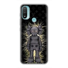 Чехлы для Motorola MOTO E40 - Bearbrick Louis Vuitton (PREMIUMPrint) (Bearbrick LV)