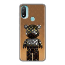 Чехлы для Motorola MOTO E40 - Bearbrick Louis Vuitton (PREMIUMPrint)