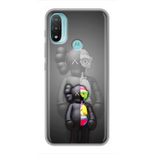 Чехлы для Motorola MOTO E40 - Bearbrick Louis Vuitton (PREMIUMPrint) (Тело Bearbrick)