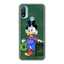 Чехлы для Motorola MOTO E40 - Скрудж МакДак Louis Vuitton (PREMIUMPrint) (Богатая Утка)