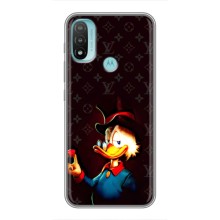 Чехлы для Motorola MOTO E40 - Скрудж МакДак Louis Vuitton (PREMIUMPrint) (Скрудж с бриллиантом)