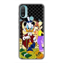 Чехлы для Motorola MOTO E40 - Скрудж МакДак Louis Vuitton (PREMIUMPrint) (Стильная Утка)
